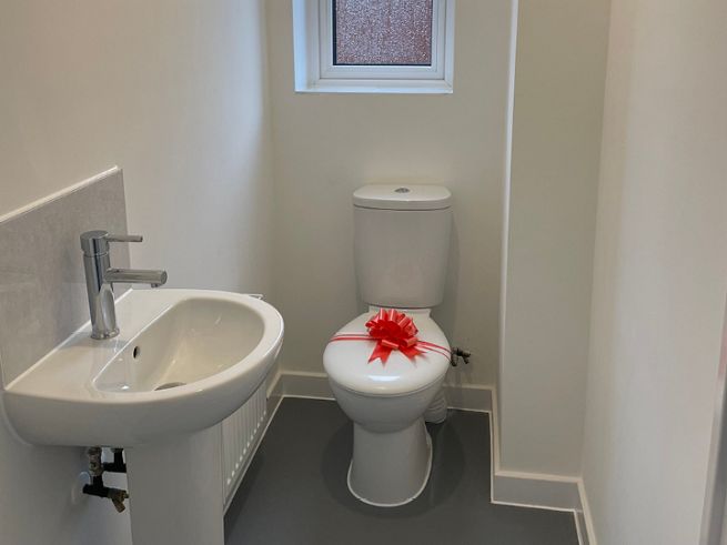 Interior plot 265, typical 2 bedroom house